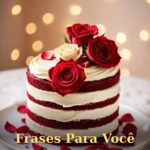 Homenagem para pessoa especial com velas acesas em fundo de bokeh dourado