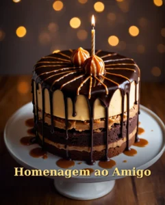 Homenagem de Aniversário para Amigo