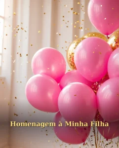 Homenagem de Aniversário para Filha