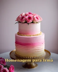 Homenagem de Aniversário para Irmã