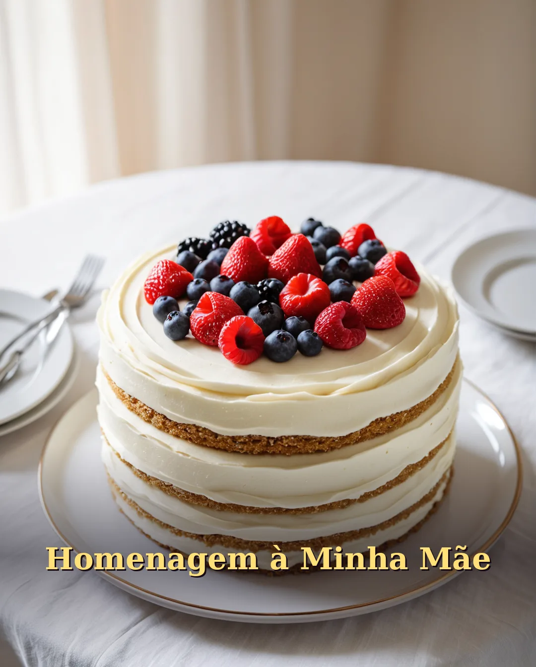 Homenagem de Aniversário para Mãe