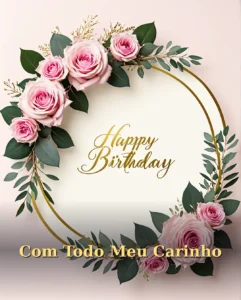 Homenagem de Aniversário para Sobrinha