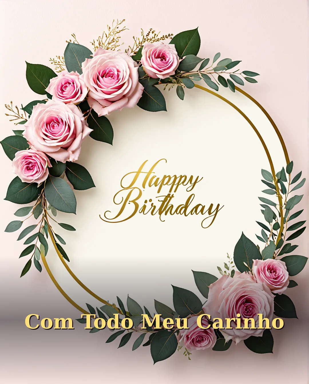 Homenagem de Aniversário para Sobrinha