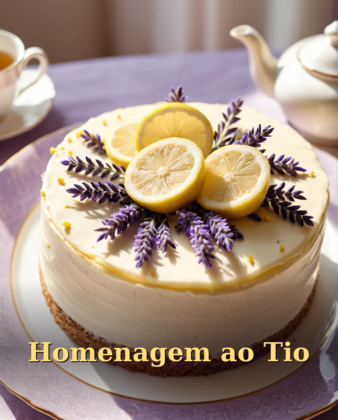 Homenagem de Aniversário para Tio