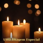 Imagem de aniversário para alguém especial com buquê de flores mistas e fita de cetim