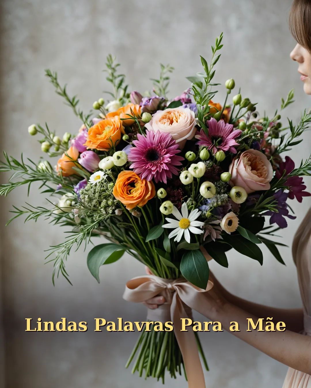 Linda Homenagem de Aniversário para Mãe