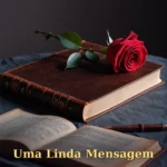 Cartão virtual para marido com relógio elegante sobre mesa de madeira junto a vela