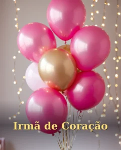 Mensagem de Aniversário para Irmã de Coração
