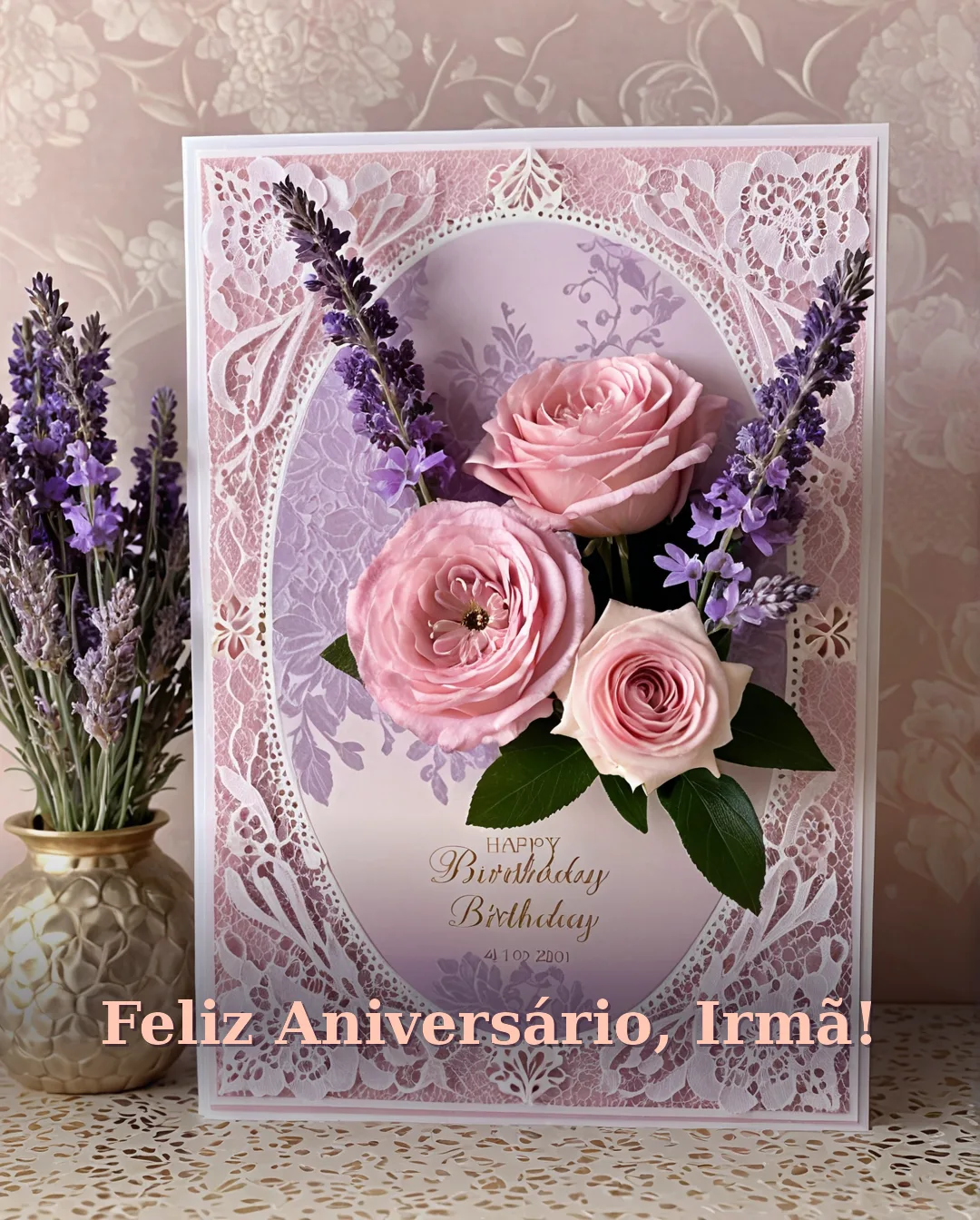 Mensagem de Aniversário para Irmã