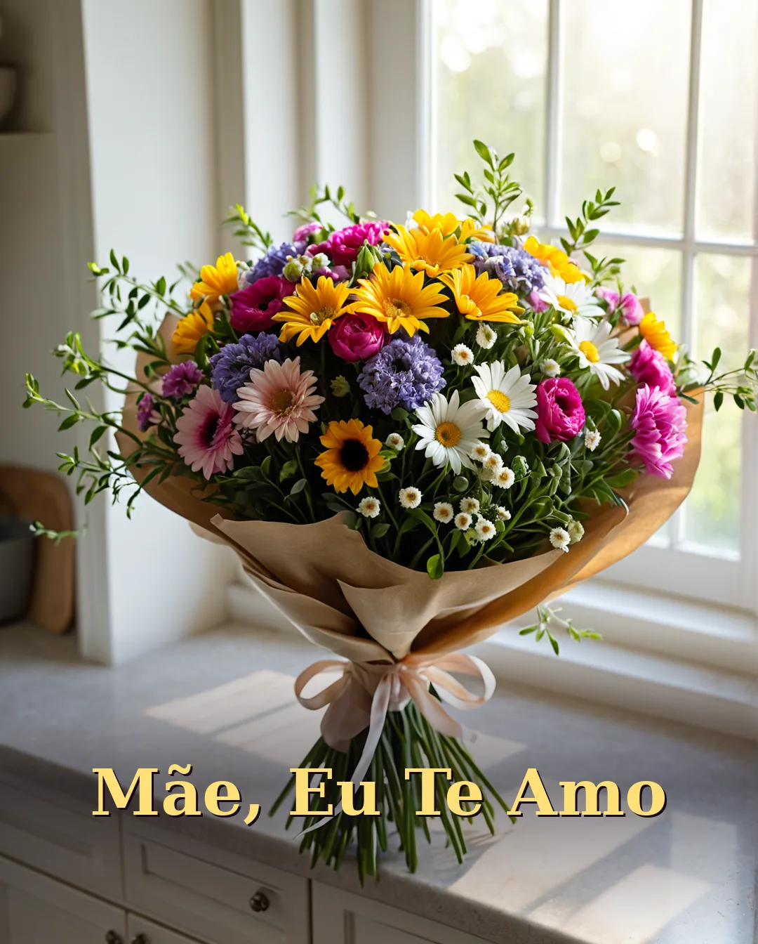 Mensagem de Aniversário para Mãe, Te Amo