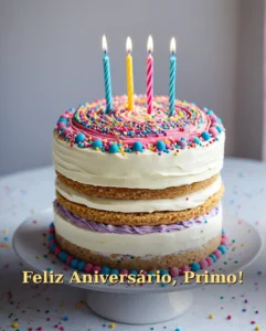 Mensagem de Aniversário para Primo