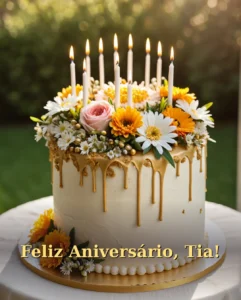 Mensagem de Aniversário para Tia