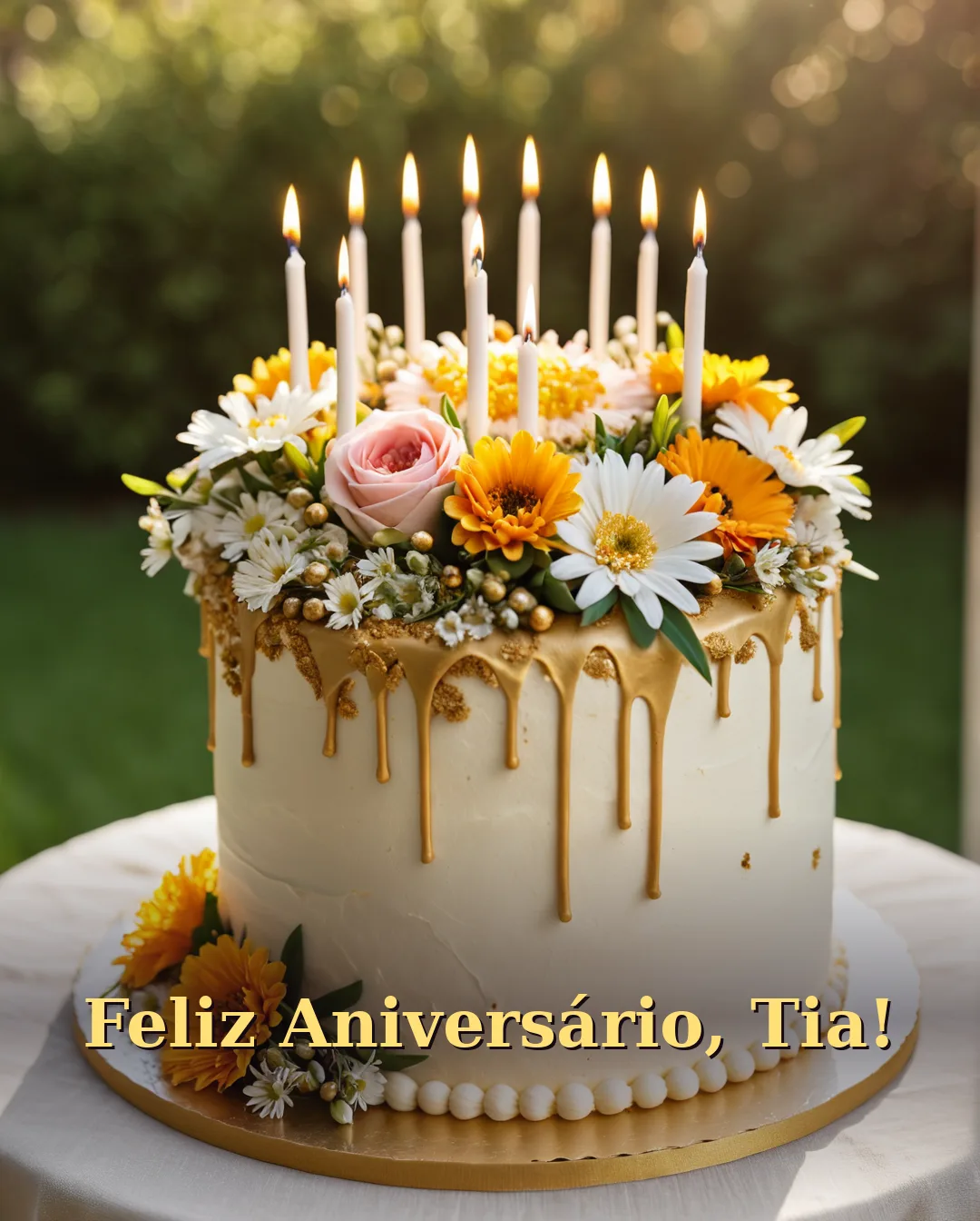 Mensagem de Aniversário para Tia