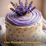 Versículo para pessoa especial com buquê de lírios brancos e luz de janela
