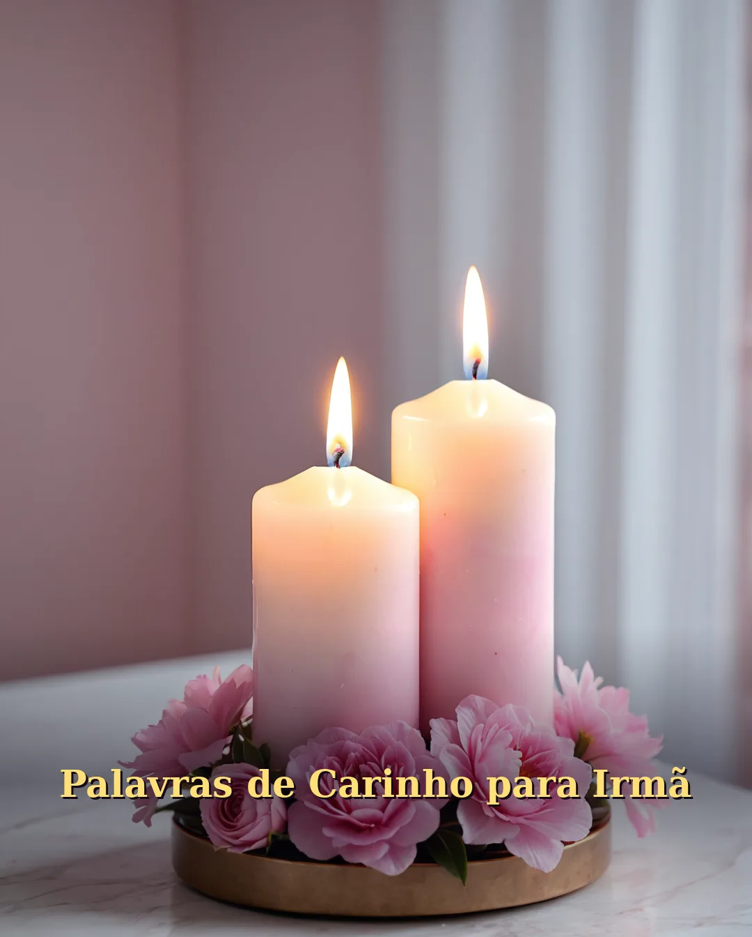 Palavras de Aniversário para Irmã