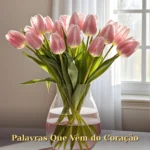 Palavras de aniversário para sobrinha com arranjo de flores do campo e mesa festiva decorada