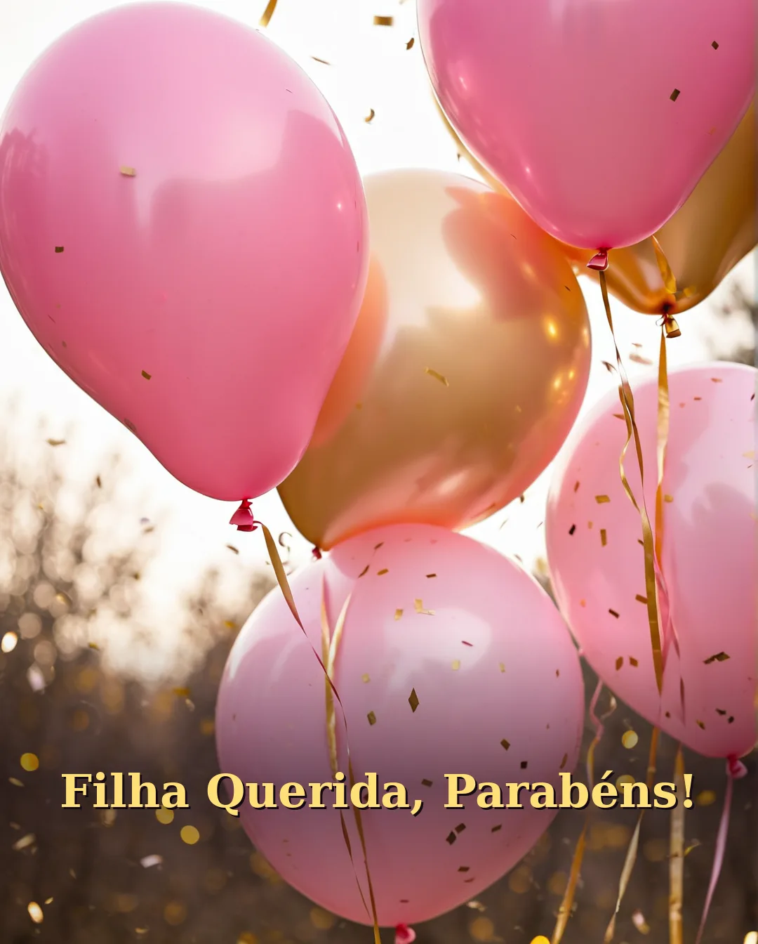 Parabéns para Filha Querida