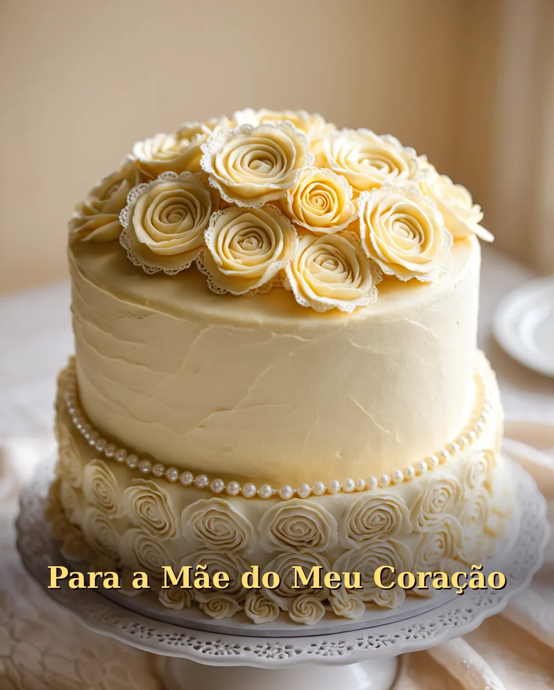 Parabéns para a Mãe do Meu Coração