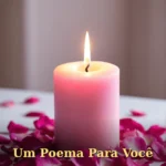 Imagem de aniversário para filha com balões cor-de-rosa e bolo festivo iluminado