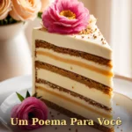Poema para pessoa especial com arranjo de flores do campo e luz matinal suave