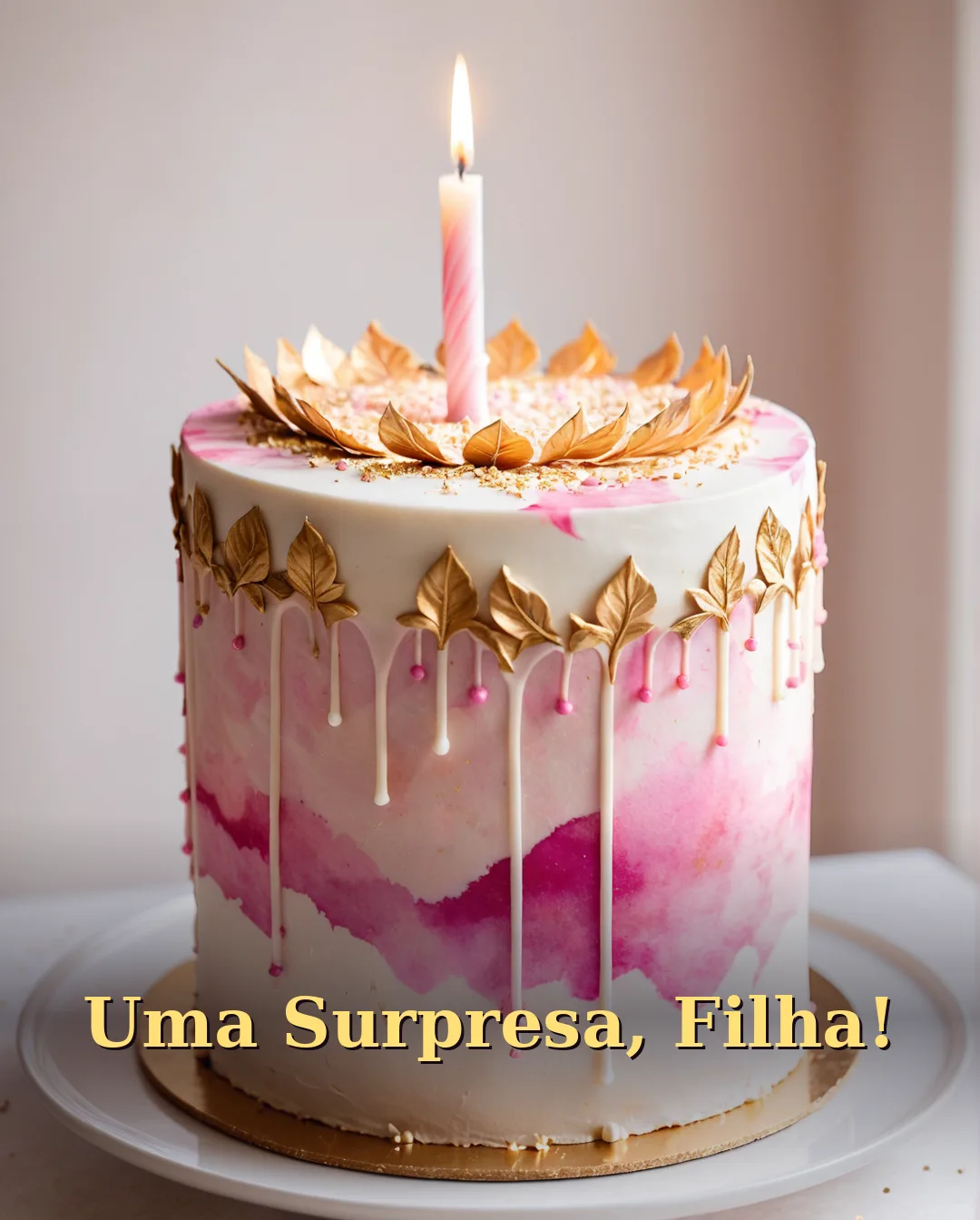 Surpresa de Aniversário para Filha