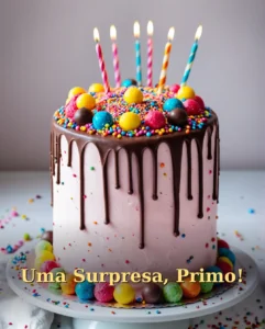 Surpresa de Aniversário para Primo