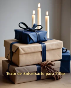 Texto de Aniversário para Filho