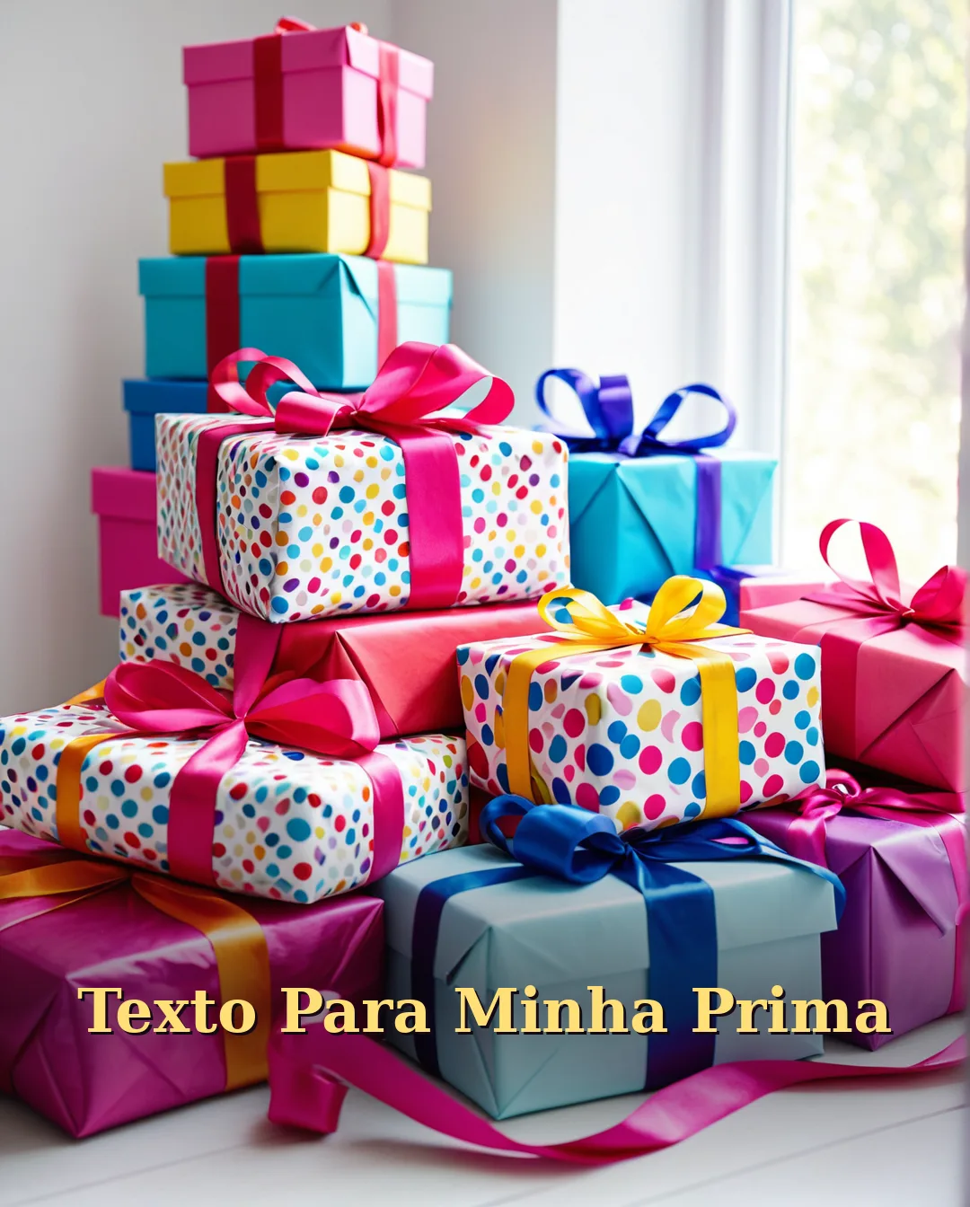 Texto de Aniversário para Prima