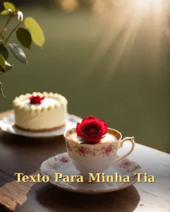 Texto de Aniversário para Tia