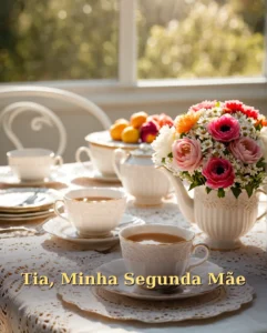 Tia é Segunda Mãe — Feliz Aniversário