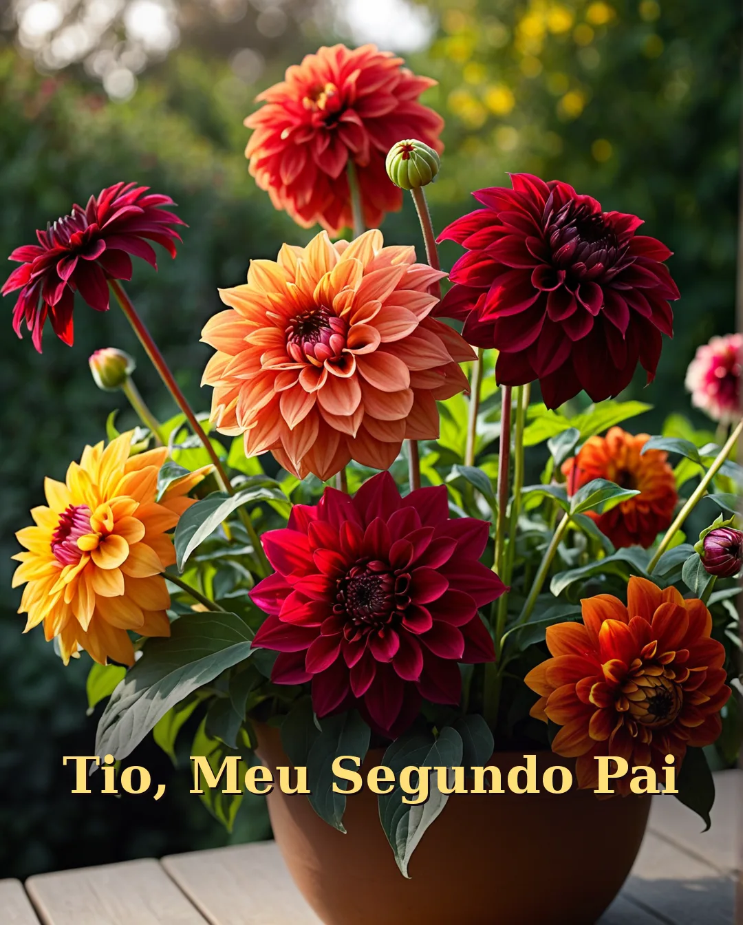 Tio é Segundo Pai — Feliz Aniversário