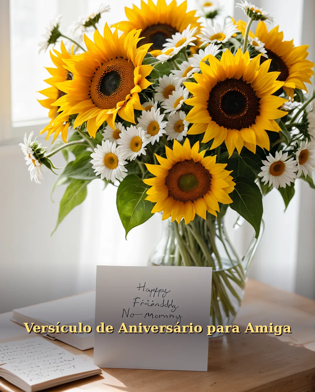 Versículo de Aniversário para Amiga